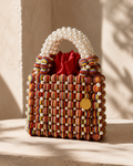 Chiara beading handbag